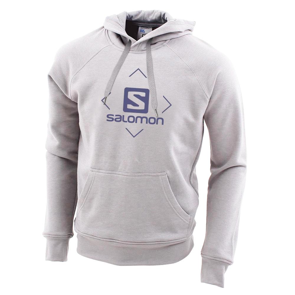 Sweatshirt Salomon Hombre Gris - Salomon Argentina FLY AWAY M,483192-ZIE